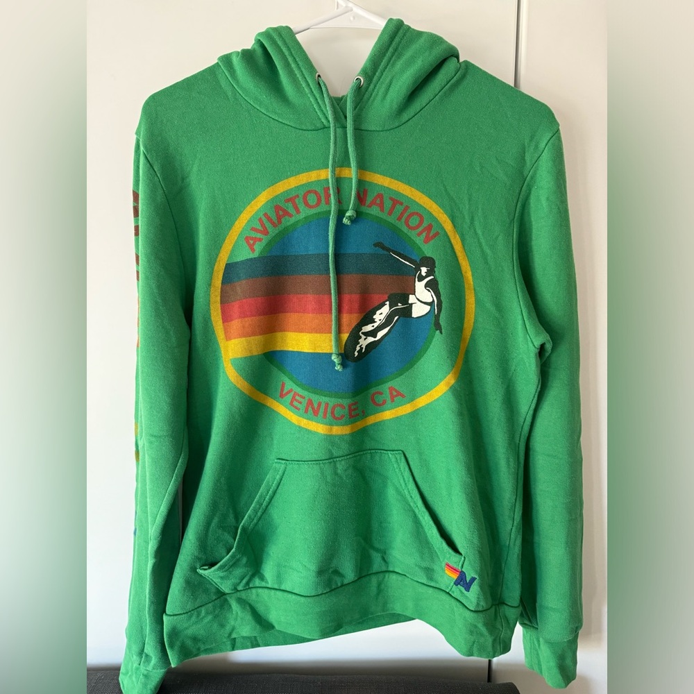 Aviator Nation Relaxed Pullover Hoodie